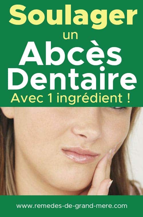 soulager un abcès dentaire avec du chlorure de magnesium