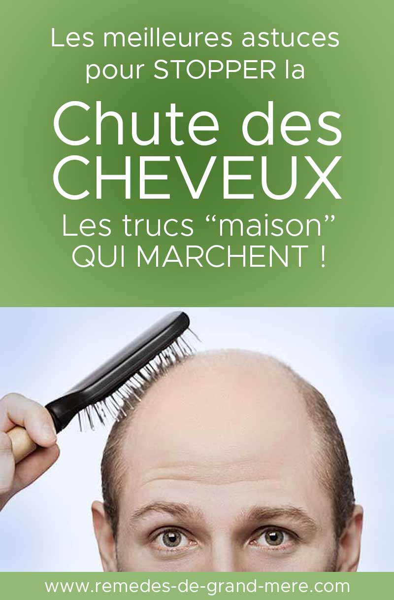 astuces maison pour stopper la chute des cheveux