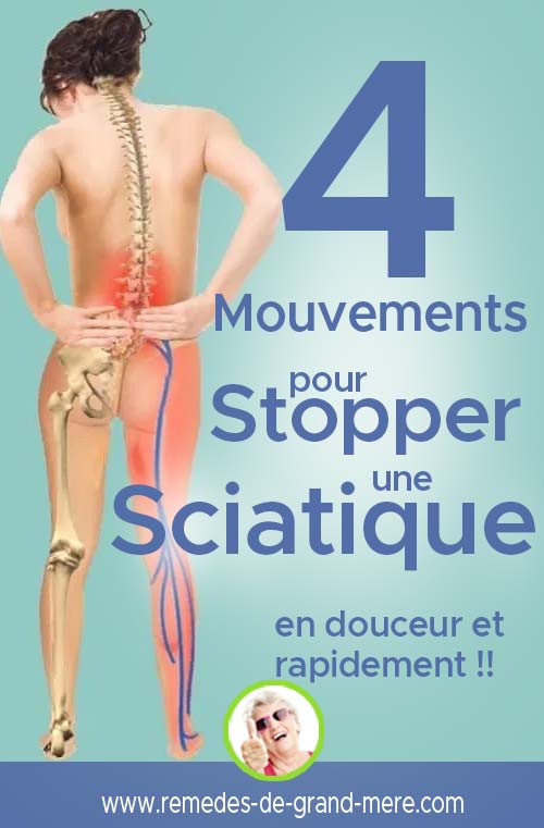 4 mouvements pour stopper une sciatique rapidement