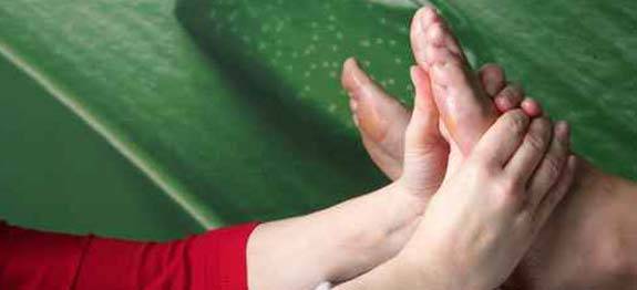 Soins pour inflammation voute plantaire