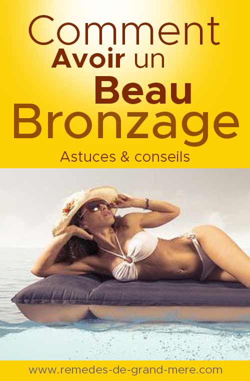 comment avoir un beau bronzage harmonieux