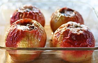 Les pommes au four sont excellentes en cas de problèmes de voix ou d'extinction de voix
