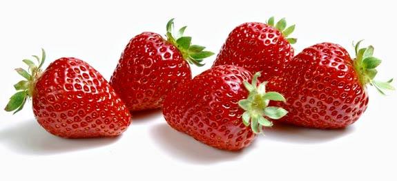 Tips met aardbeien