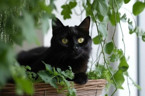 empecher chat manger deterrer plantes