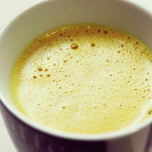 latte au curcuma recette