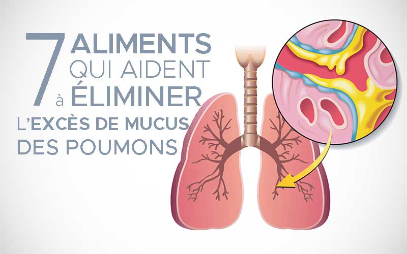 aliments pour éliminer excès de mucus des poumons