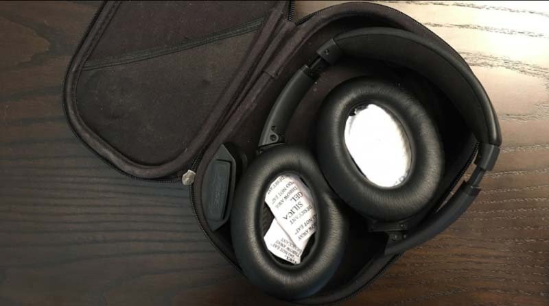 absorber l'humidité d'un casque à musique