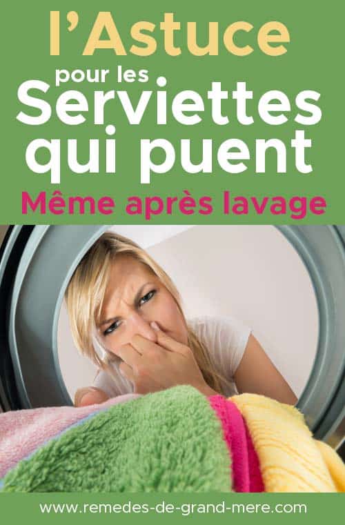 comment faire pour que les serviettes ne puent plus après le lavage