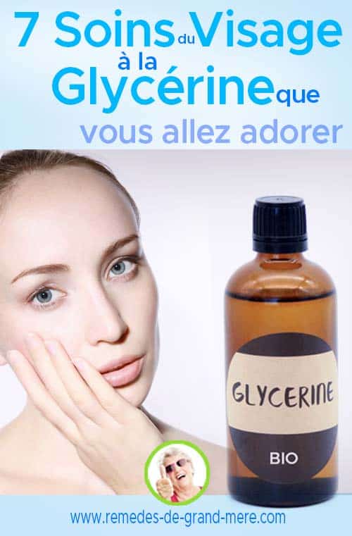 recettes de soins du visage à la glycérine 
