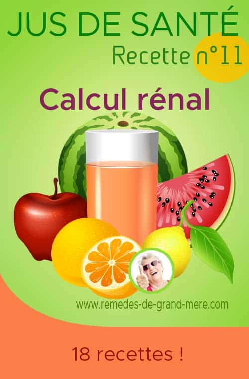 jus de fruits pour soigner les calculs rénaux