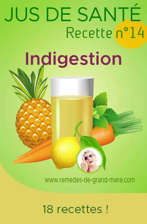 Les jus soignent l'indigestion