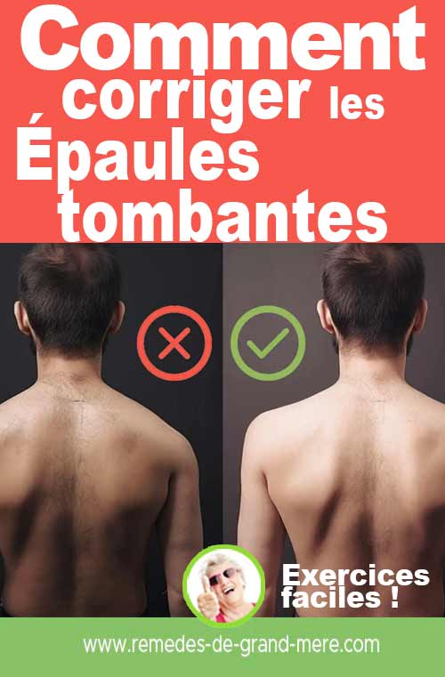 comment corriger les épaules tombantes : les exercices ciblés