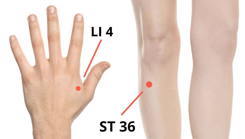 2 points d'acupression pour apaiser maladies auto-immunes