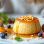 Un dessert ultra fondant à la semoule et caramel qui régale petits et grands en moins de 20 minutes