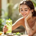 Quand le stress se voit sur la peau : cette boisson fraîche redonnera de l'éclat à votre visage et de la vitalité à vos cheveux !