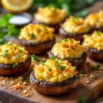 Fondants et dorés au four, ces champignons farcis font l’apéro d’été le plus convivial de la saison