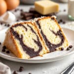 Marbrures chocolatées et texture nuage : ce cake fondant qui régale petits et grands au moment du goûter !
