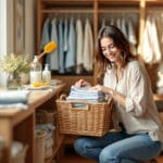 Les secrets oubliés pour ranger le linge sans fautes : plier, trier et éviter les empilements qui dégringolent