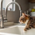Pourquoi votre chat préfère l’eau du robinet : le signe qu’il cherche une astuce pour mieux s’hydrater