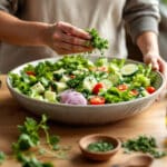 Cette astuce fraîcheur de l’été dope la mémoire et réduit l’inflammation : découvrez le pouvoir insoupçonné des herbes dans vos salades!