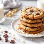 Des cookies ultra moelleux au chocolat et flocons d’avoine pour une pause plaisir sans aucune culpabilité