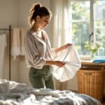 L’erreur insoupçonnée qui fatigue prématurément votre linge de lit et le remède malin à adopter