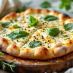 Vous n’avez jamais goûté de pizza comme celle-ci : blanche, parfumée aux herbes... et totalement irrésistible !