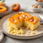 Surprise moelleuse au goûter : un gâteau à la polenta, abricots et amandes qui fond en bouche