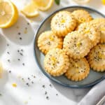 Surprenez vos proches au goûter avec ces sablés au citron et pavot aussi croquants qu'ultrafaciles à préparer !