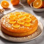 Irrésistible, fondant et plein de soleil : ce gâteau de semoule à l’orange et aux amandes facile a tout pour plaire !