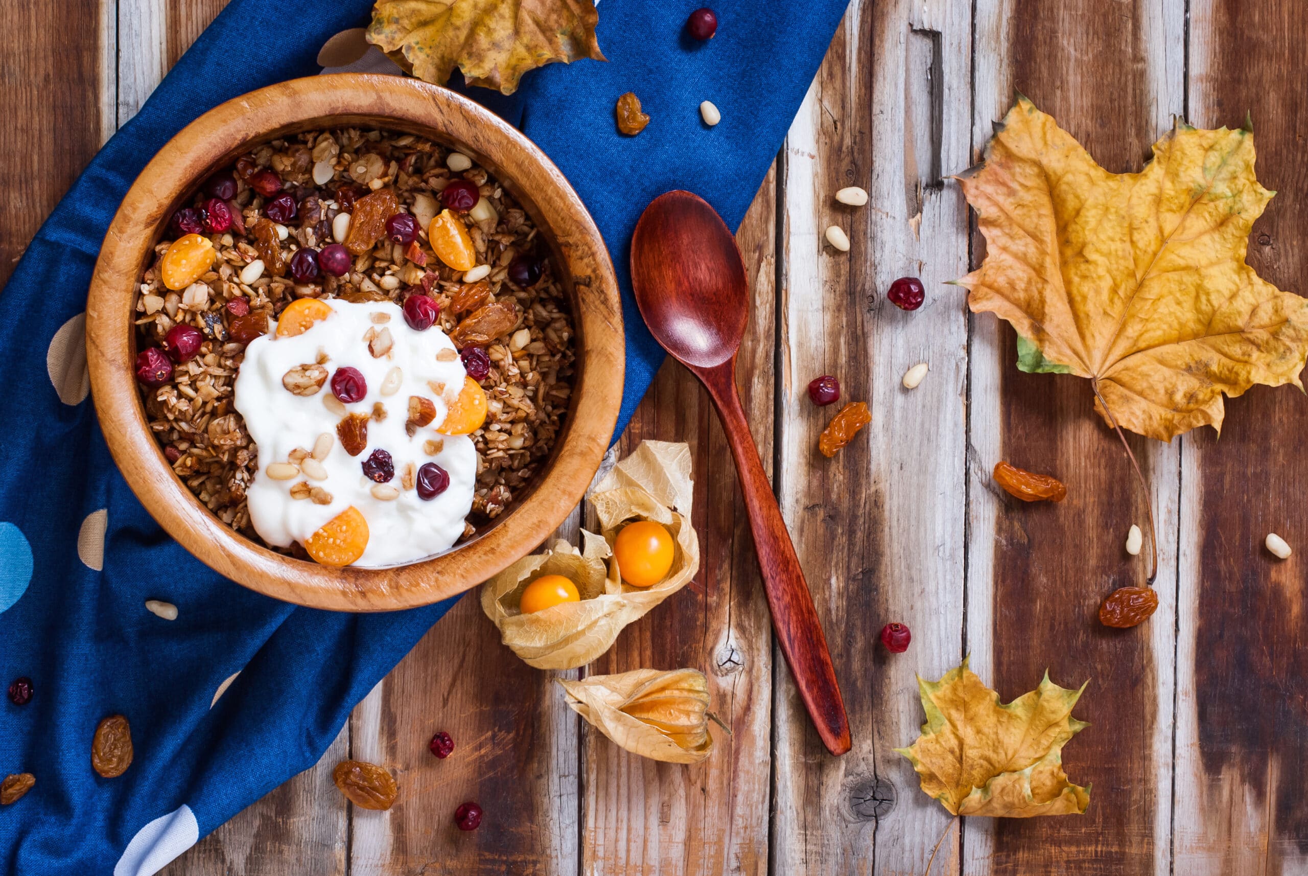 Le granola classique aux noix de pécan et sirop d'érable