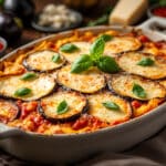 Vous n’avez jamais goûté un gratin aussi facile et fondant : les aubergines à la parmesane traditionnelles !