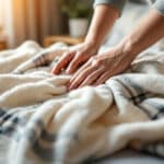 Le lavage a rendu votre plaid préféré tout rêche ? Cette méthode rapide le rend incroyablement doux immédiatement