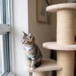 Comment aider votre chat à arrêter de grimper partout grâce à l’astuce des “postes d’observation”